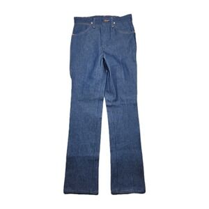 VINTAGE Wrangler Jeans 29x34 Blue Cowboy Cut Western Rodeo Workwear 936DEN